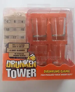 Jenga Blocks Drunken Tower Game