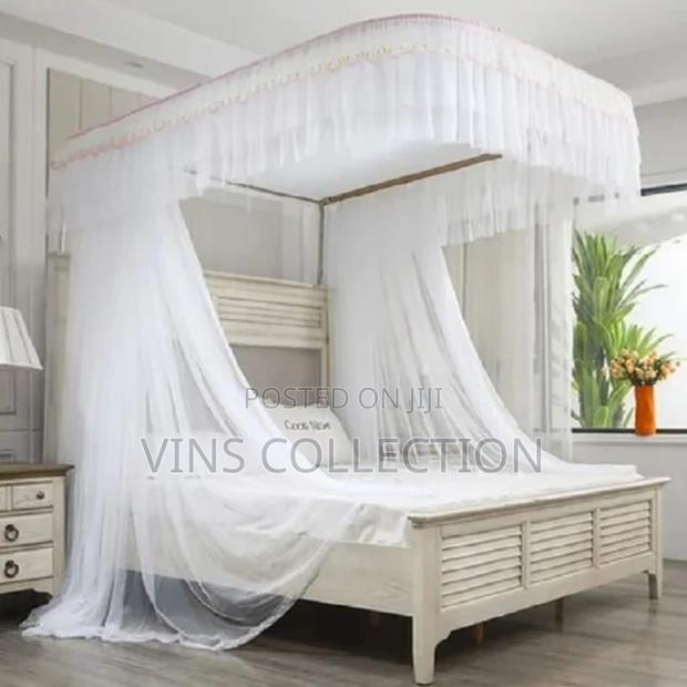 2 Stands Rail Mosquito Nets - main view