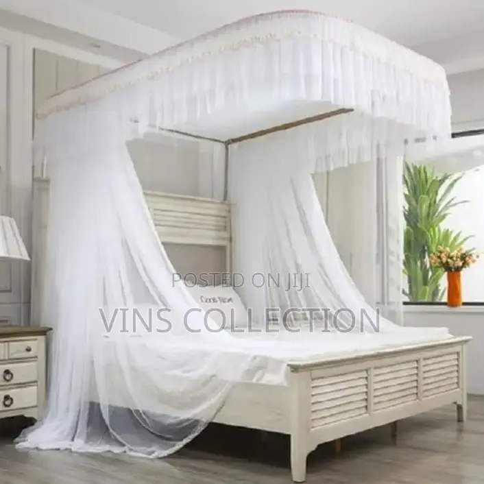 2 Stands Rail Mosquito Nets