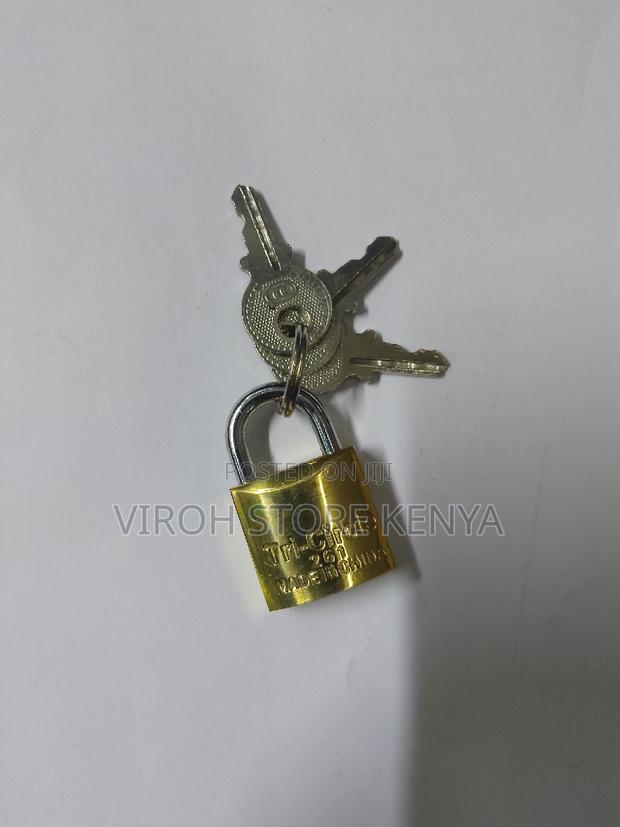 Suitcase / Desk Padlock 261 Original TRI-CIRCLE Padlock - thumbnail 2