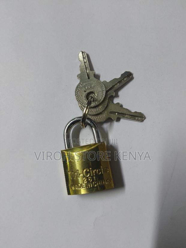 Suitcase / Desk Padlock 261 Original TRI-CIRCLE Padlock - thumbnail 3
