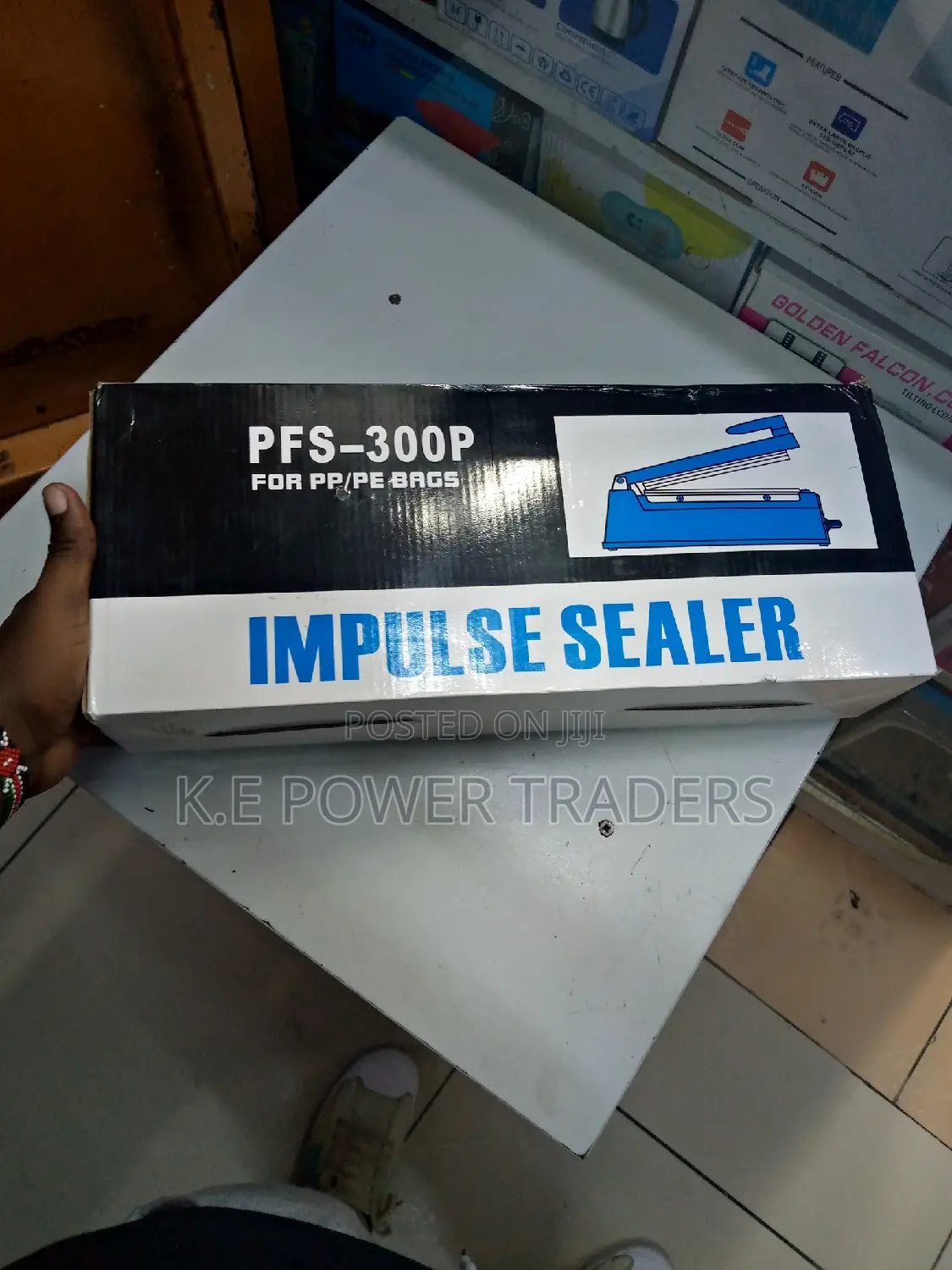 300p Efficient Impulse Sealer