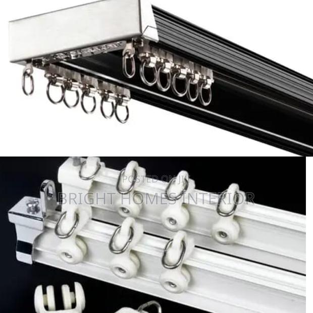 Double Curtain Rails Double Curtain Rails Curtain Rails - main view