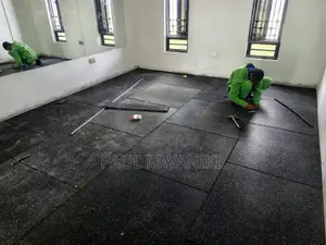 20mm Heavy-Duty Gym Rubber Flooring –Supply and Installation