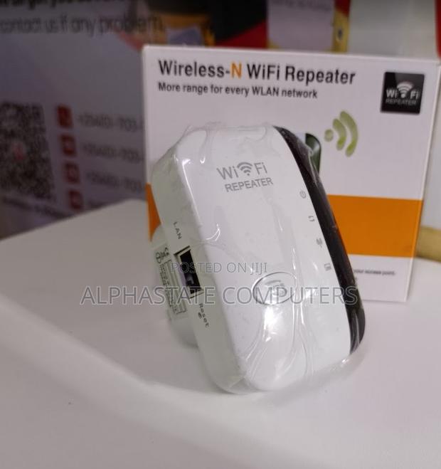 Wireless-N 300mbps Wifi Repeater With Lan Port