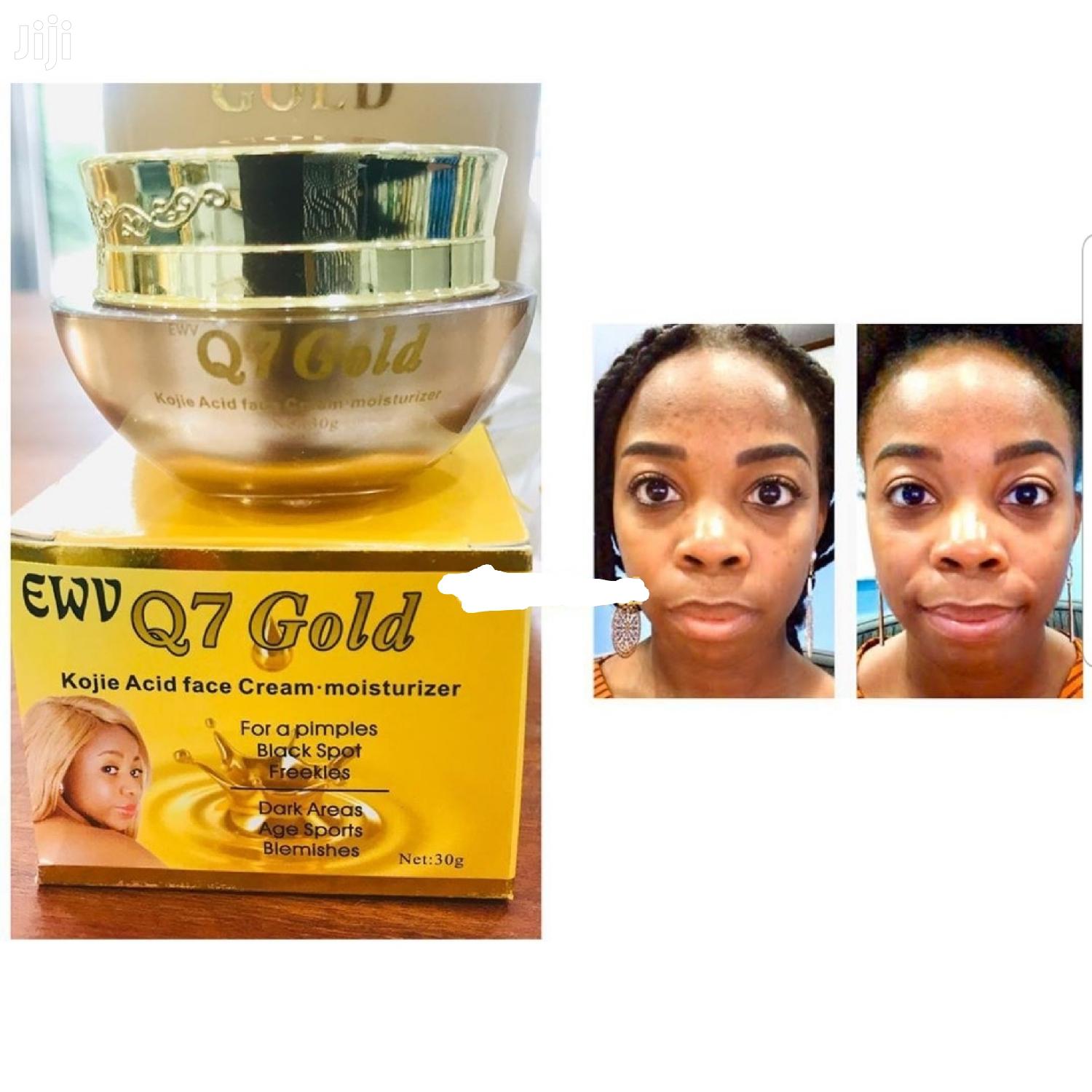 EWV Q7 Gold Kojie Face Moisturizer.