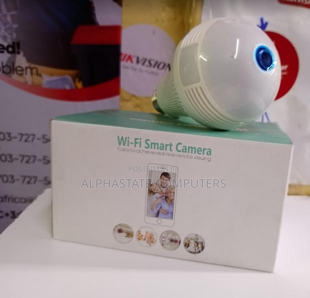 ICSEE Wifi Bulb Nanny Camera 360 Degrees Quality Bulb Camera