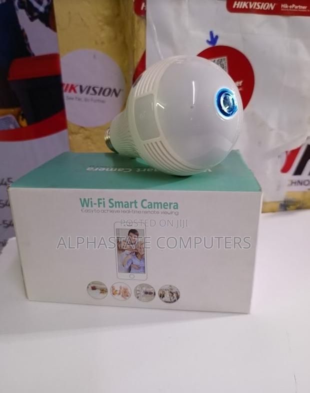 Nanny Camera -HOME CCTV Bulb - 360 Degrees Angle