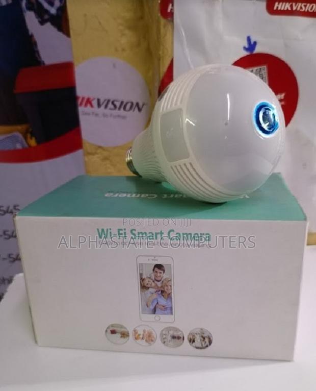 360° Smart Bulb Nanny Security Wifi Camera With Night Vision