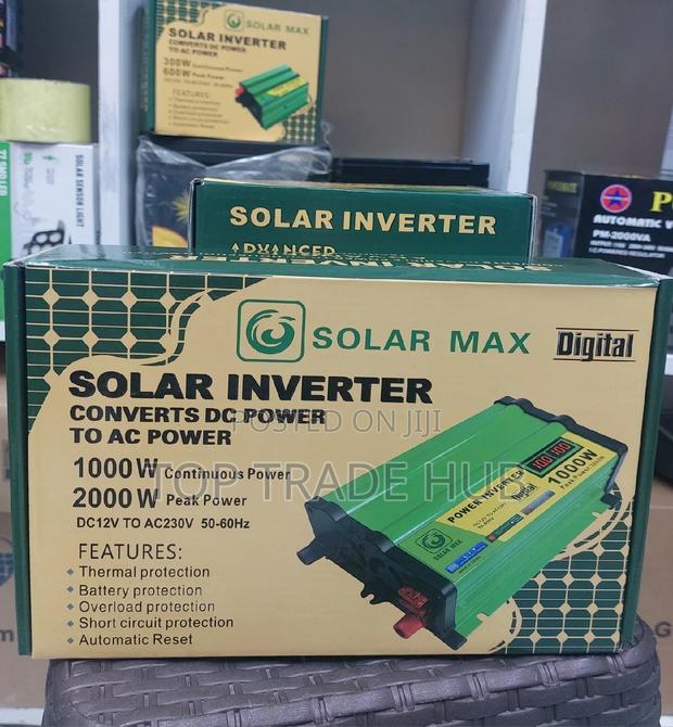 Solar Max DC to AC Power Inverter 1000w to 2000w