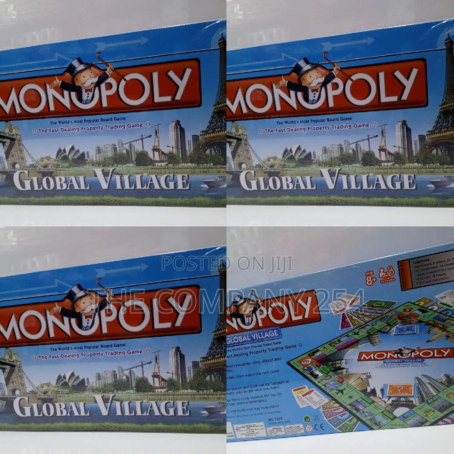  Global Village Monopoly
 Property Dealing Game
 -