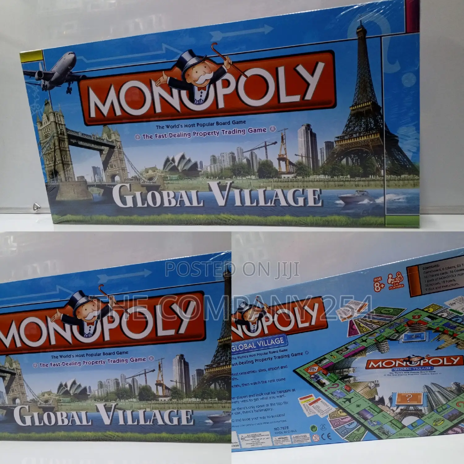  Global Village Monopoly
 Property Dealing Game
 -