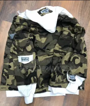 Unisex Designer Hooded Denim Jackets Ksh.3200