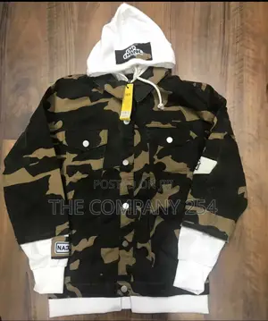 Unisex Designer Hooded Denim Jackets Ksh.3200