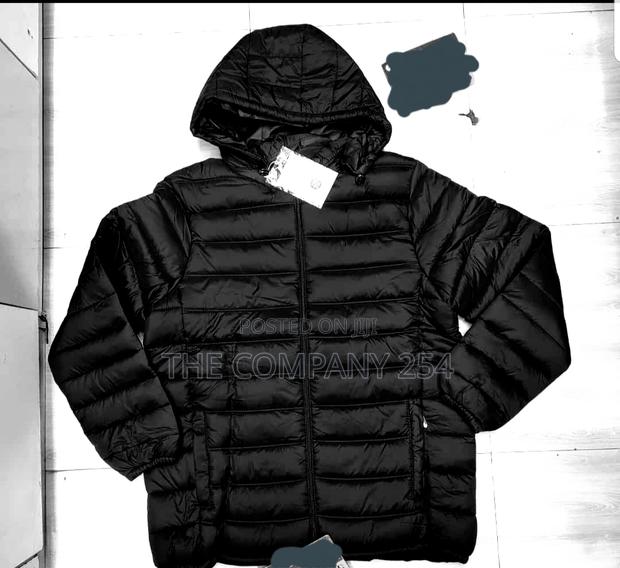 Puffed Designer Men's Sleeved Short Long Printing Jackets - thumbnail 11