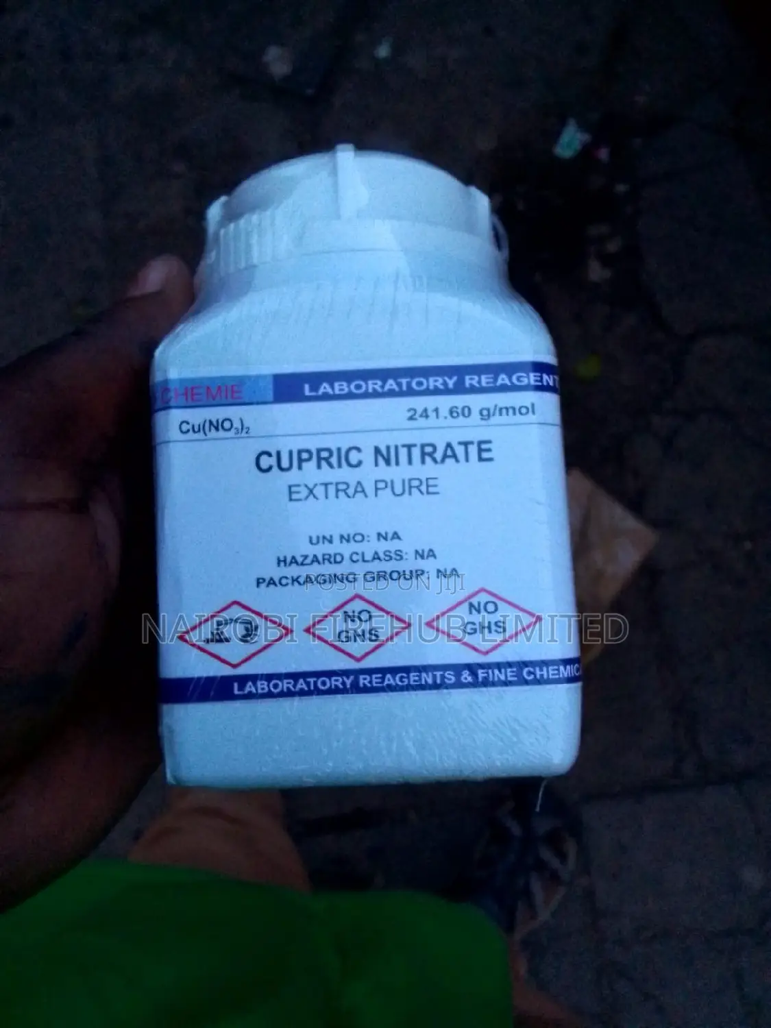Copper II Nitrate for School Laboratory