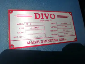 DIVO Poshomill Maize Grinding Mill-450kg/Hr