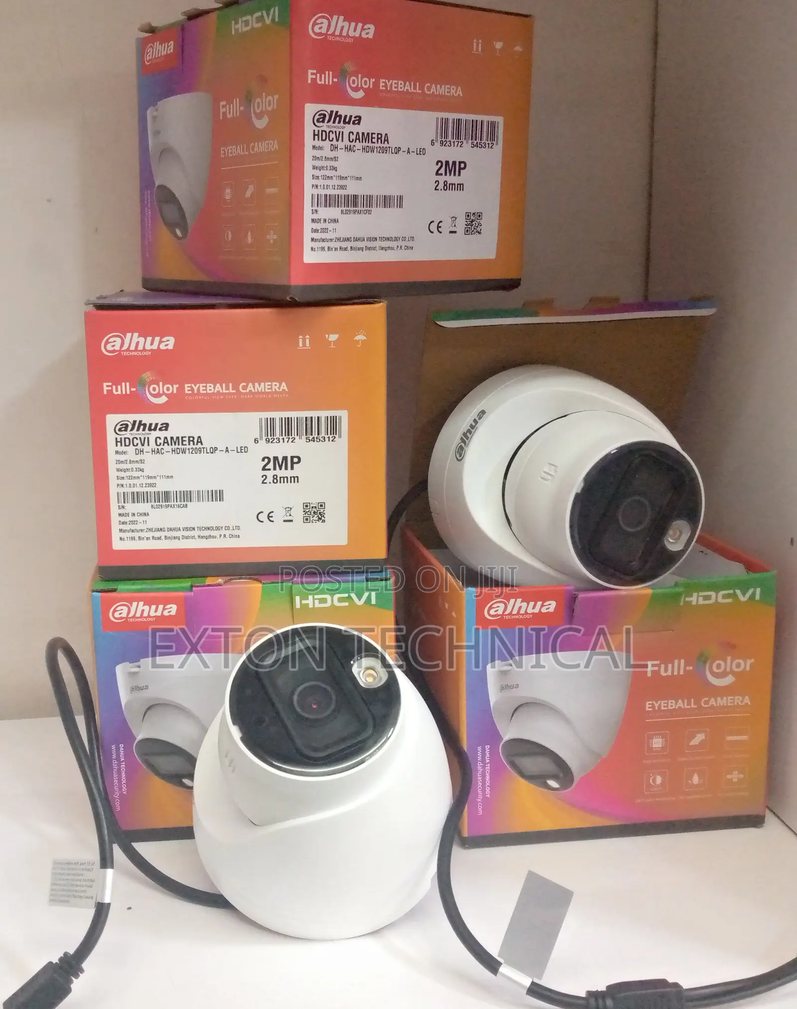 Dahua 2mp Full Color HDVCI Dome