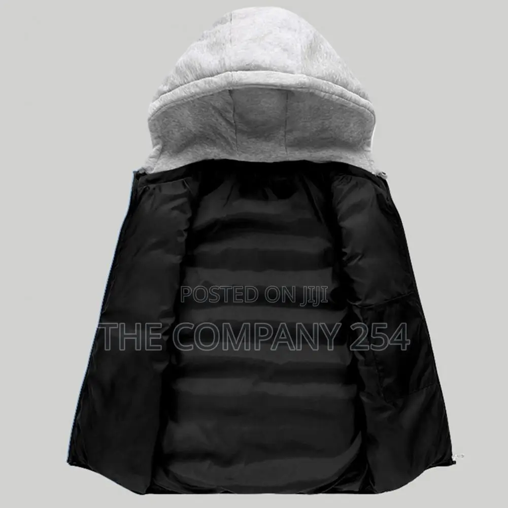 Unisex Printing Cuban Branding Sleeveless Half Puff Jackets.