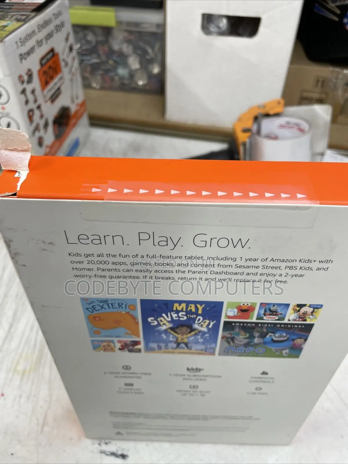 New Amazon Fire 7 16 GB Yellow
