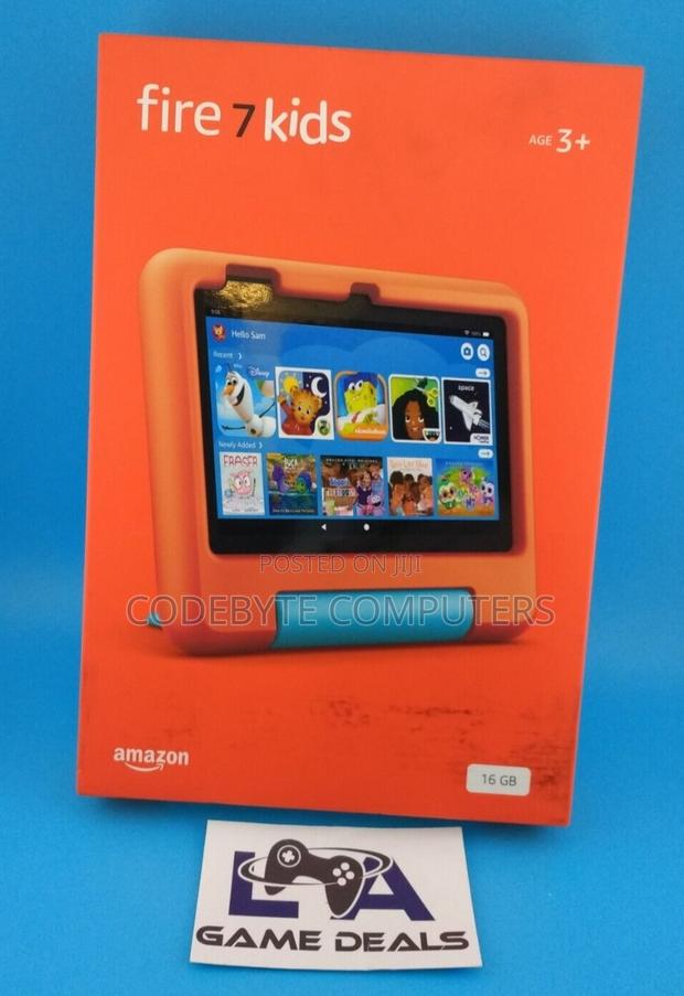New Amazon Fire 7 16 GB Yellow - main view