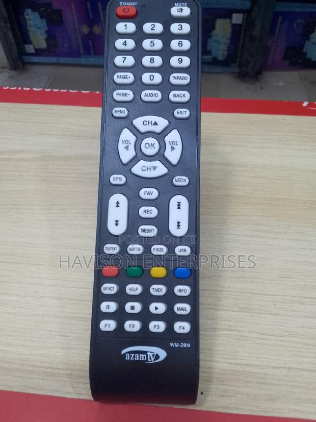 Universal Azam Tv Remote - main view