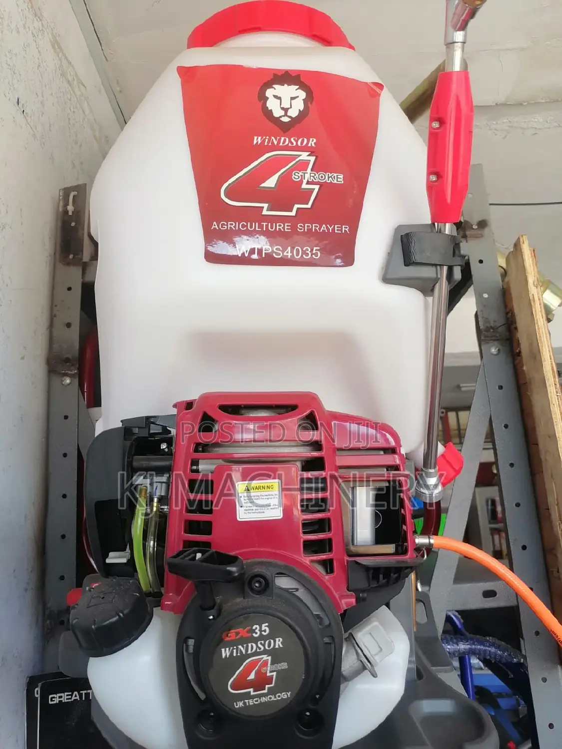 Knapsack Sprayer -20litres Capacity Petrol Powered