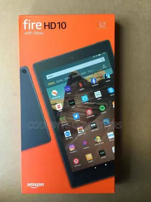 New Amazon Fire HD 10 32 GB Black