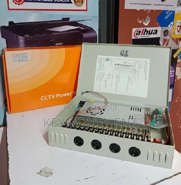 30A Closed Fused Power Supply Unit for 32cameras - main view