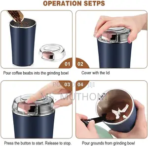*Multi-Functional Electric Stainless Steel Grinder