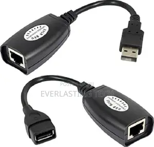 USB Rj45 Extension Adapter Upto 150ft Length