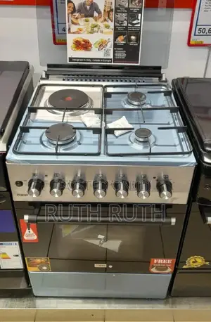 Mika Standing Cooker 60*60cmwith 3gas Burners Electric Plate