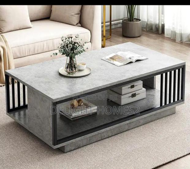 Marble Textured Coffee Table - main view