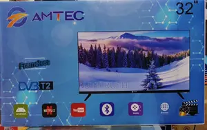 Amtec 32 Inch Frameless With Bluetooth