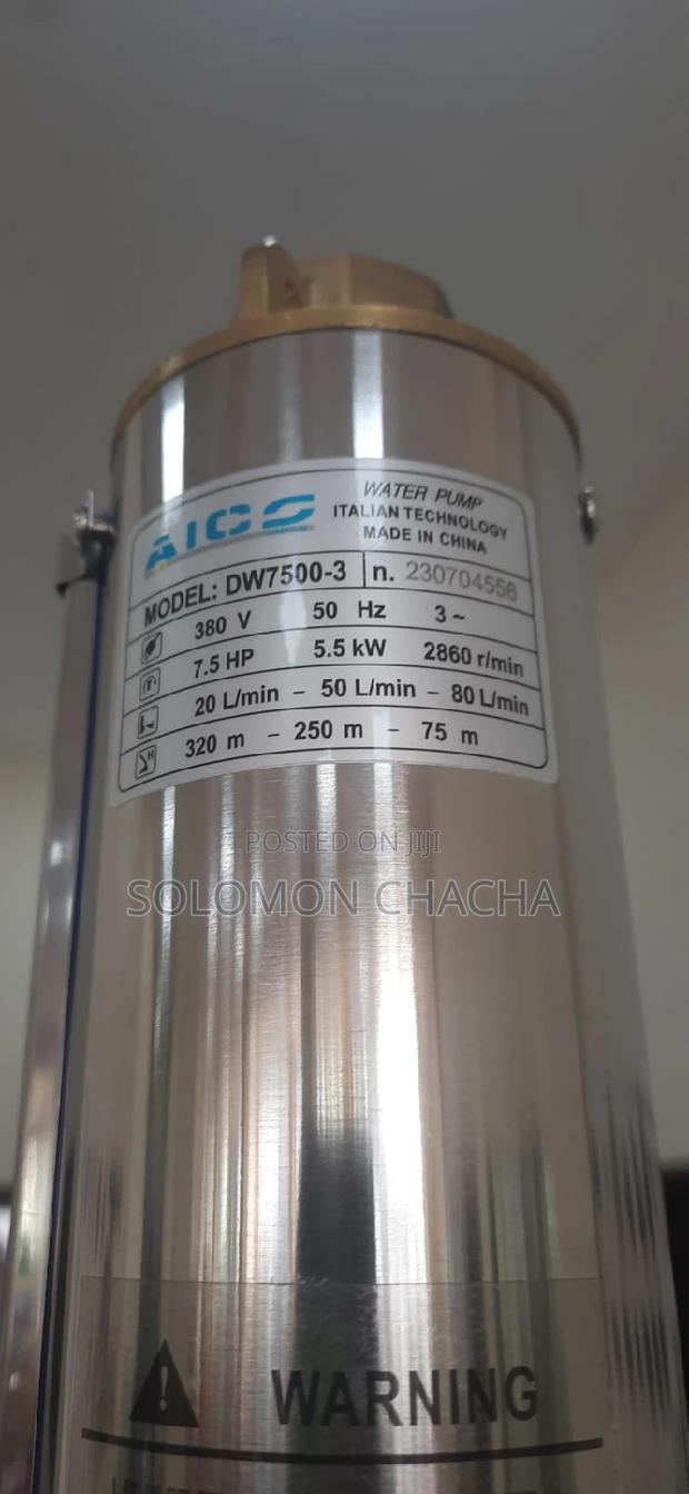 Aico DW7500-3 7.5HP 320METRES Three Phase Submersible Pump - main view