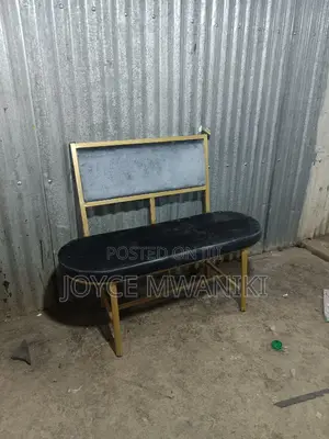 Salon or Kinyozi Waiting or Reception Bench 2 Seater 