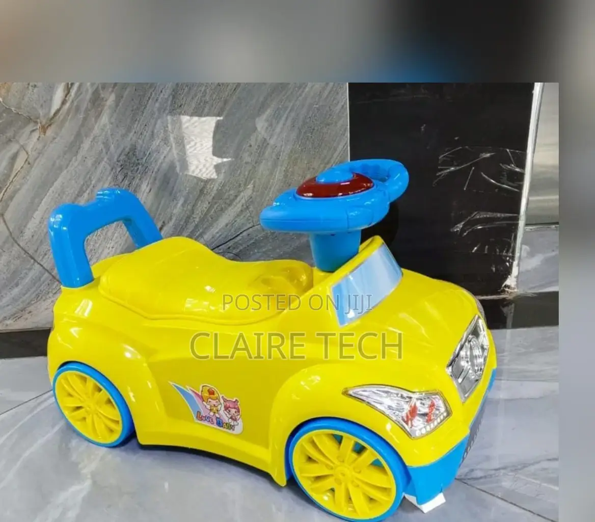 Yellow Car Fancy Potty