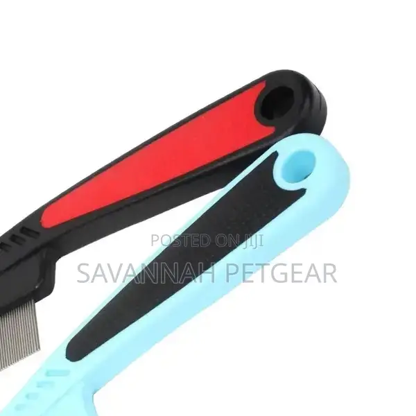 Groomer's Best Long Handle Pet Lice Combs Dog Cat Flea Comb