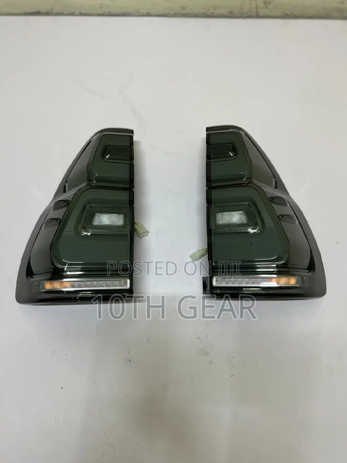 Prado 120 Tail Lamps Smoked Aftermarket Set