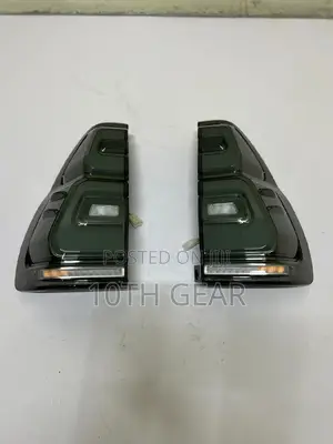 Prado 120 Tail Lamps Smoked Aftermarket Set
