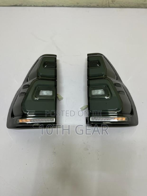 Prado 120 Tail Lamps Smoked Aftermarket Set