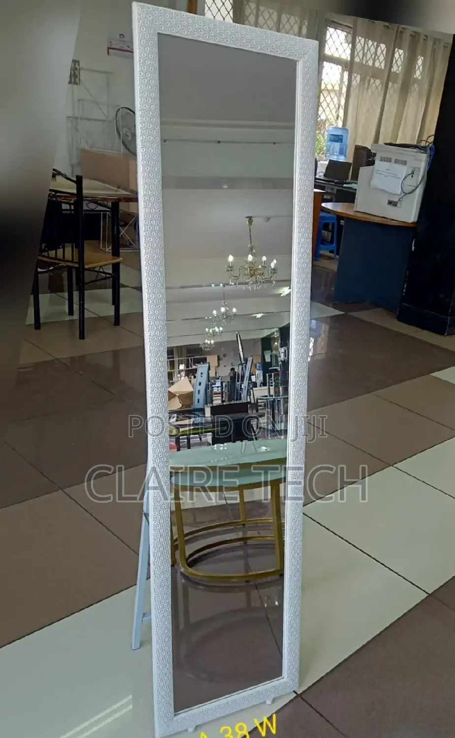 White Dressing Mirror Available