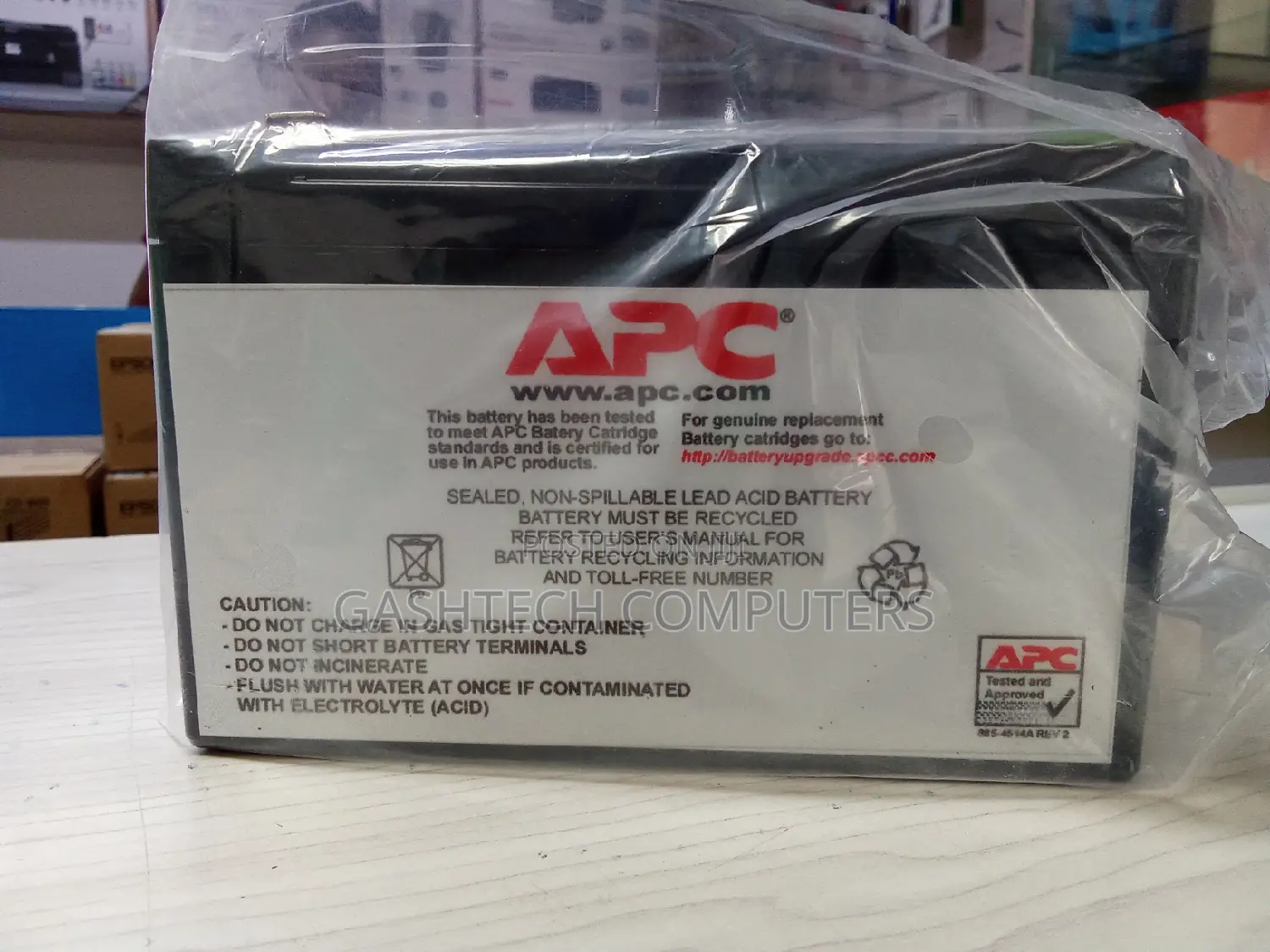 Apc 12/7ah Ups Battery `` Apc 12v/7ah Ups Battery !^!