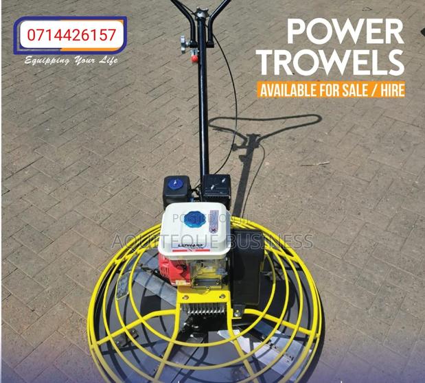 Power Trowel - main view