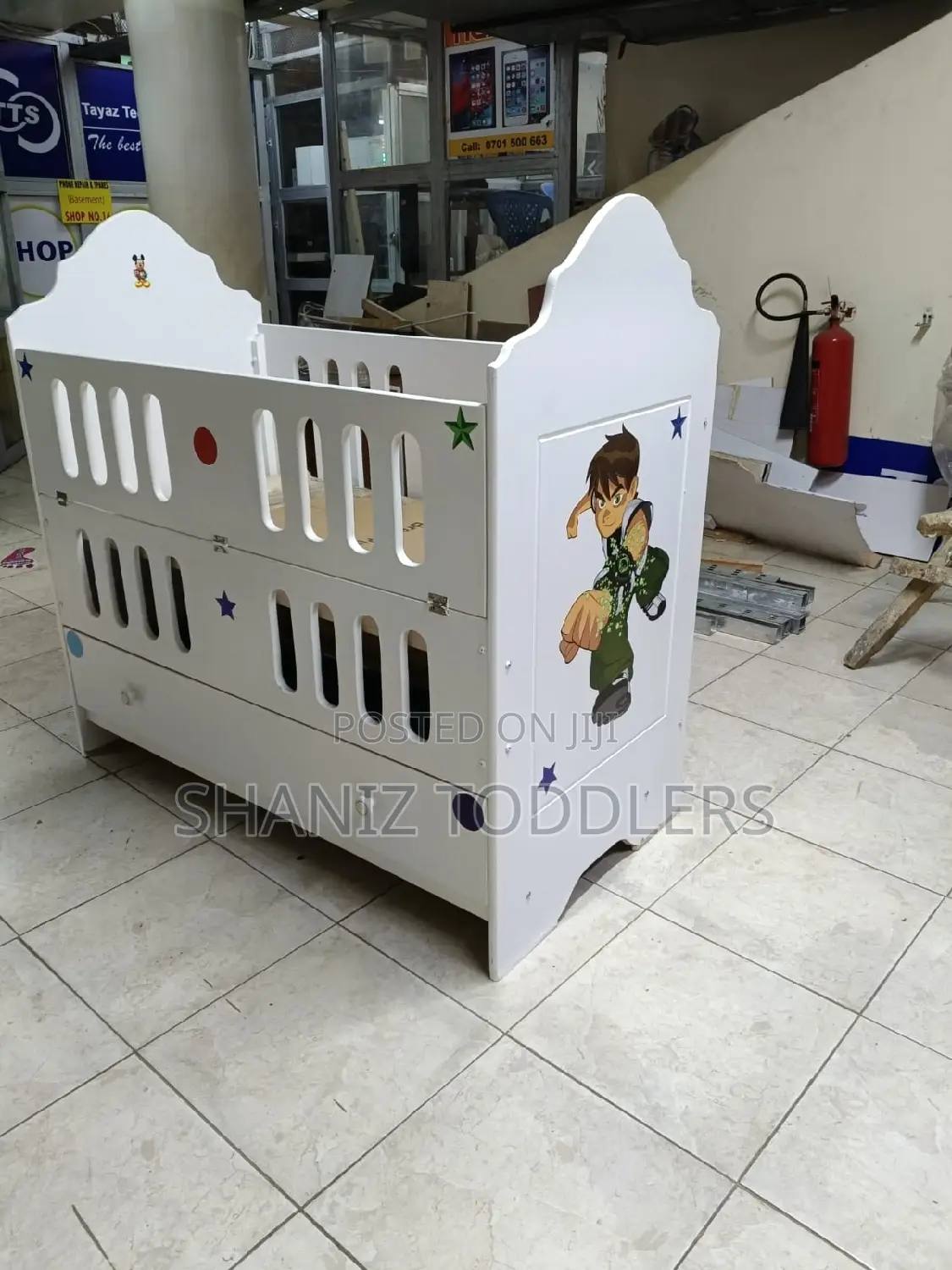 MDF Baby Cot * Baby Bed
