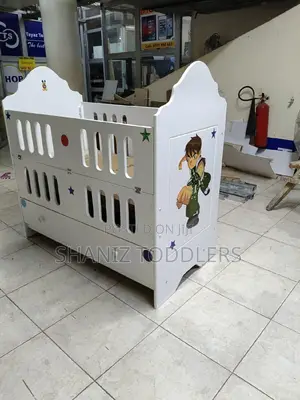 MDF Baby Cot * Baby Bed