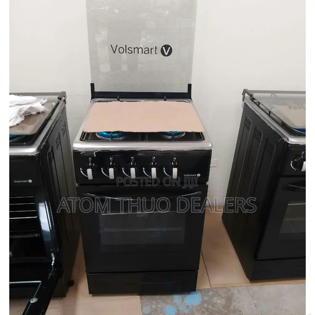 Black 50*55 Full Gas and Gas Oven Standing Cooker