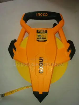 Ingco Fiberglass Measuring Tape 100 Metres Tape Measure