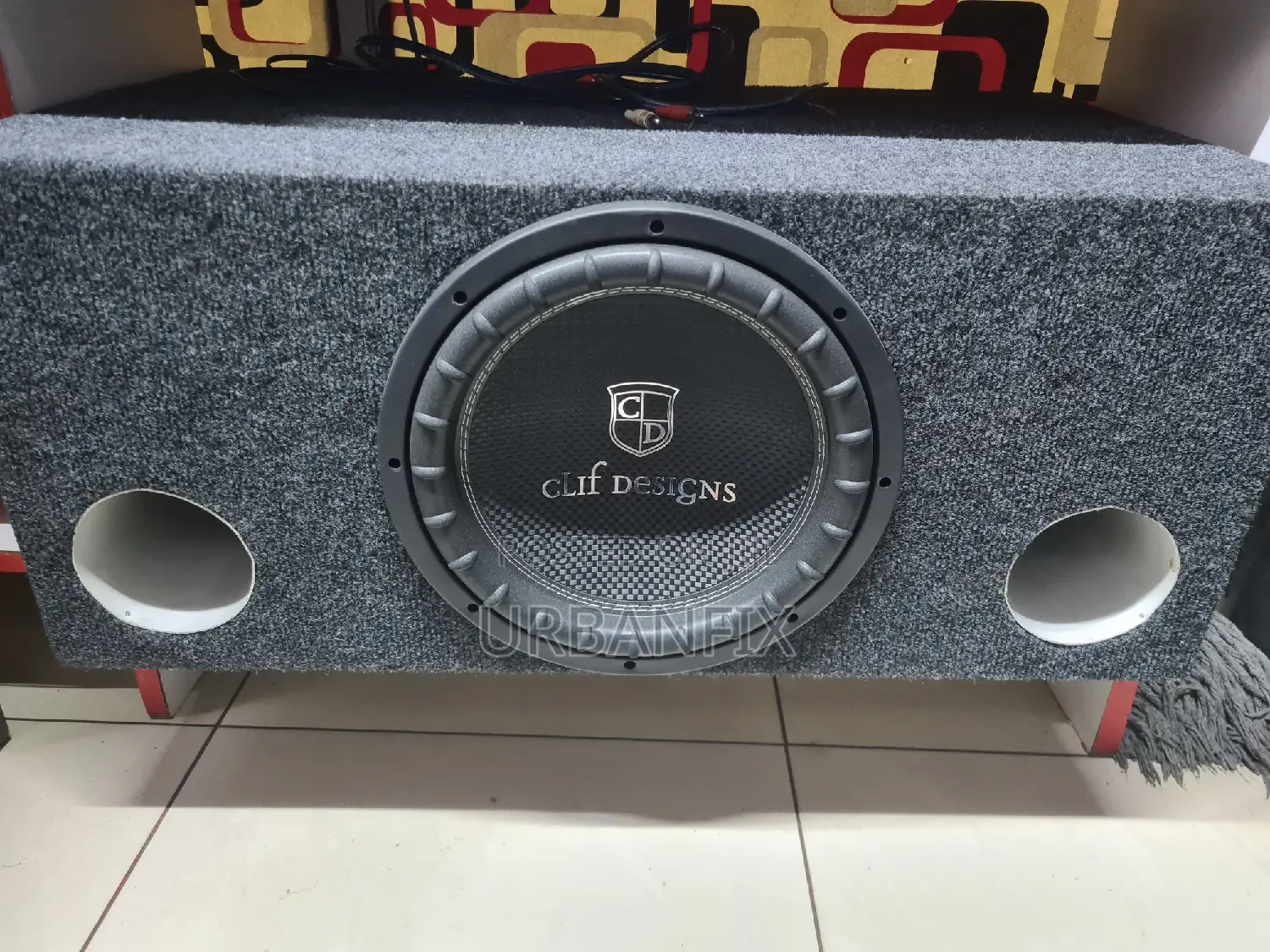 12 Inch Clif Design 1200 Watts Double Coil Subwoofer