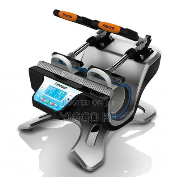Affordable Heavy Duty Double Station Heat Compressor Machine - thumbnail 2